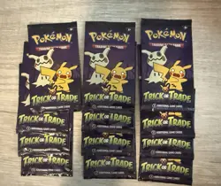 12 Trick Or Trade Pokemon Card Packs - Image 1