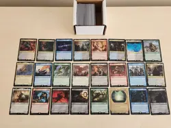 MTG Lord of the Rings 225 card lot Common/Uncommon + Rare/Mythic -LP - Image 1