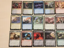 MTG Lord of the Rings 225 card lot Common/Uncommon + Rare/Mythic -LP - Image 3