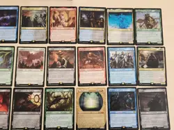 MTG Lord of the Rings 225 card lot Common/Uncommon + Rare/Mythic -LP - Image 4