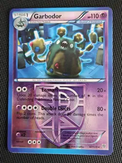 Garbodor - 67/135 Reverse Holo 2012 Rare Plasma Storm Pokemon Card NM - Image 1