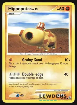 Hippopotas - 66/100 - Common - Majestic Dawn - Pokemon Card - Image 1