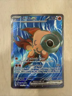Chi-Yu Ex PAL 234/193 Paldea Evolved Full Art Ultra Rare Holo Card Pokemon NM - Image 1