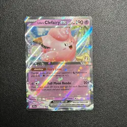 Lillie's Clefairy ex 056/159 Ultra Rare JTG Journey Together NM TCG English Card - Image 1
