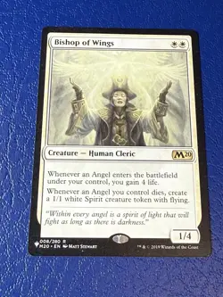 MTG - Bishop of Wings - The List - LP/Excellent Condition - 008/280 - M20 - Image 1
