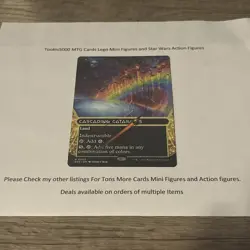 Cascading Cataracts 0005 Borderless Edge of Eternities: Stellar Sights Magic MTG - Image 1