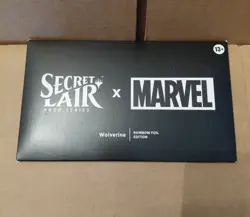 MTG Magic Secret Lair x Marvel: Wolverine SEALED ENGLISH Rainbow Foil - Image 3