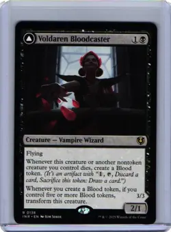 MTG Magic the Gathering Voldaren Bloodcaster (138/612) Innistrad Remastered - Image 1