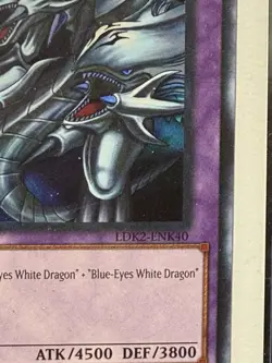 YuGiOh! TCG - Blue-Eyes Ultimate Dragon - Ultra Rare - LDK2-ENK40 - 1st Ed. - Image 3