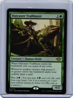Outcaster Trailblazer (Rare) #173 Outlaws of Thunder Junction [MTG] [Near Mint] - Image 1
