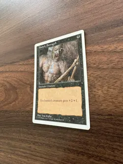MTG Magic the Gathering Unholy Strength (201/460) Fifth Edition LP - Image 3