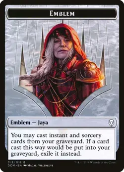 1x - Jaya Ballard Emblem - #15 - Dominaria - NM MTG - Image 1