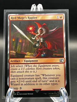 Red Mage's Rapier C 0152 - Final Fantasy MTG Magic The Gathering (Regular) - Image 1