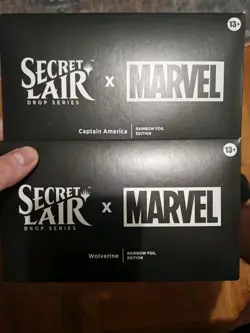Captain America & Wolverine MTG Unopened Foil Secret Lair Bundle - Image 1