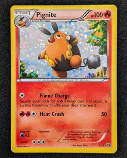 Pignite - McDonald's 2012 4/12 Confetti Holo - Lightly Played - Pokemon TCG - Image 1