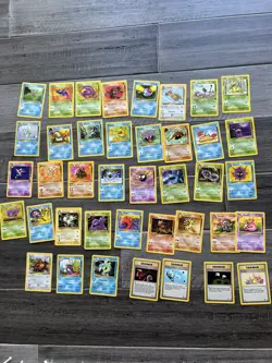 Lot Of Vintage Pokemon Cards, LOT OF 40 CARDS - Image 1