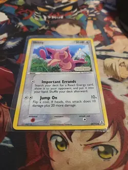 Pokemon TCG Skitty Reverse Holo Stamped 64/92 EX Legend Maker LP - Image 2