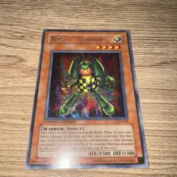 CT2-EN005 Rocket Warrior Secret Rare Limited Edition Yugioh Card - Image 1