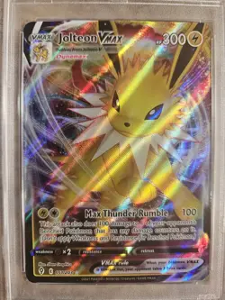 Pokemon Cards Jolteon V And Jolteon VMAX PSA Graded - Image 3