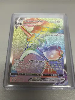 Pokemon Card - Melmetal VMAX 080/078 Pokemon Go Secret Rainbow Rare - Image 1