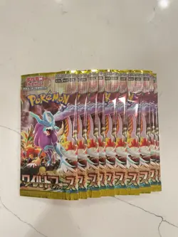 Pokemon Card Wild Force Booster pack x10 sv5K Scarlet & Violet Japanese - Image 2