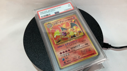 PSA7 Charizard-Holo Pokemon card Free Shipping 1996 Japanese Basic - Image 2