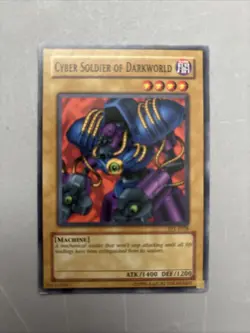 LP Cyber Soldier of Darkworld - TP1-E028 - Common - Unlimited Edition Yugioh - Image 1