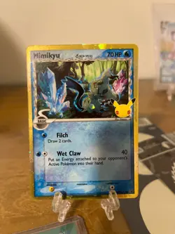 Pokemon MIMIKYU SWSH136 - Celebrations 25th Anniversary- RARE HOLO PROMO Card - Image 1