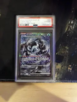 PSA10 Pokemon Card Chien-Pao ex 093/071 SAR Scarlet & Violet Japanese 2023 - Image 1