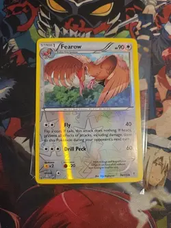 Pokemon TCG Fearow 79/119 XY Phantom Forces Reverse Holo English Card 2014 LP - Image 1