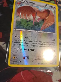 Pokemon TCG Fearow 79/119 XY Phantom Forces Reverse Holo English Card 2014 LP - Image 2