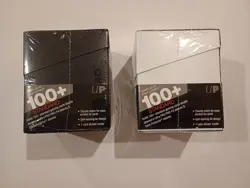 Ultra Pro Eclipse Pro 100+ Card Deck Boxes Black and Arctic White With Dividers - Image 2