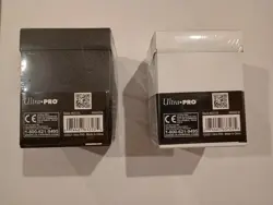 Ultra Pro Eclipse Pro 100+ Card Deck Boxes Black and Arctic White With Dividers - Image 3