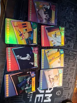 LOONEY TUNES CCG/TCG 7 CARD FOIL HOLO LOT - Image 1