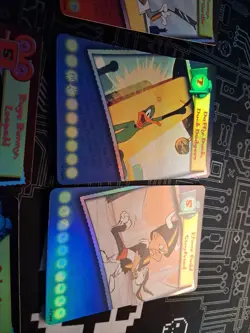 LOONEY TUNES CCG/TCG 7 CARD FOIL HOLO LOT - Image 2