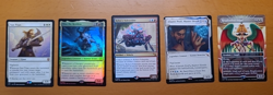 91x Magic the Gathering Mixed Set and Rarity Card Lot - M/R/UC/non-Basic Lands - Image 2
