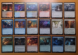 91x Magic the Gathering Mixed Set and Rarity Card Lot - M/R/UC/non-Basic Lands - Image 3