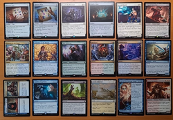 91x Magic the Gathering Mixed Set and Rarity Card Lot - M/R/UC/non-Basic Lands - Image 5