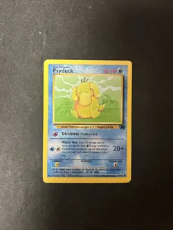 Psyduck Team Rocket 65/82 Common 1995-2000 Pokemon Card TCG D9 - Image 1