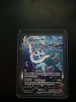 Vaporeon VMAX SWSH182 Sword & Shield Promo Holo Card Near Mint Condition - Image 1