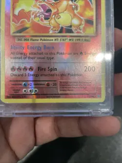 Pokemon TCG Charizard 11/108 Reverse Holo Card XY: Evolutions Good Condition - Image 3