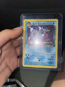 Dark Gyarados Holo Pokemon Card - Prerelease Promo Vintage- NM - Image 1