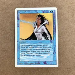 Drain Power Sorcery Revised Edition MTG Card Never Played - Image 1