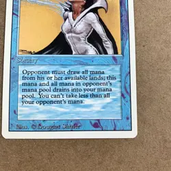 Drain Power Sorcery Revised Edition MTG Card Never Played - Image 3