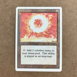 Sol Ring Artifact Revised Edition MTG Card Never Played - Image 1