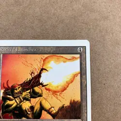 Rocket Launcher Artifact Revised Edition MTG Card Never Played - Image 5