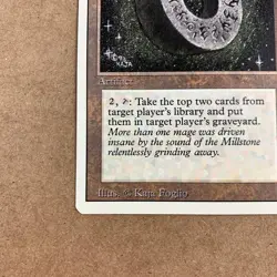 Millstone Artifact Revised Edition MTG Card Never Played - Image 2