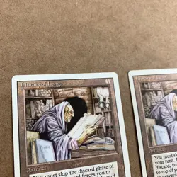 Library of Leng Artifact Revised Edition MTG Card 1994 Never Played Set of 2 - Image 4