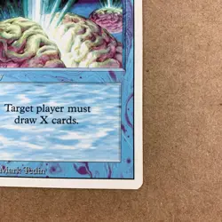Braingeyser Sorcery Revised Edition MTG Card Never Played - Image 3