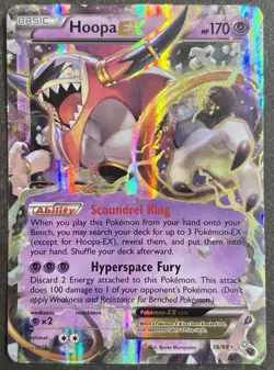 PSA 10 Hoopa EX 2015 36/98 Pokemon Card XY Ancient Origins Ultra Rare Gem Mint - Image 1